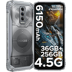 DOOGEE Blade 10 Ultra Energy Smartphone Incassable 36Go+256Go Android 15 Dual SIM 4G 6150mAh Telephone Portable