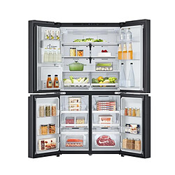 Acheter Réfrigérateur américain 91cm 645l total no-frost noir acier - GMF960EV4E - LG