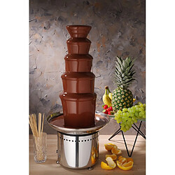 Fontaine à Chocolat - 5 Niveaux - Inox - Hendi pas cher