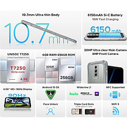 Doogee Blade 10 Pro Energy - Noir