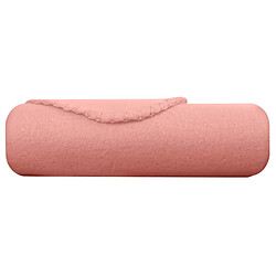 Inny Couverture en Polaire Douce 130x170 cm Chaleureux pour Canapé et Lit Corail