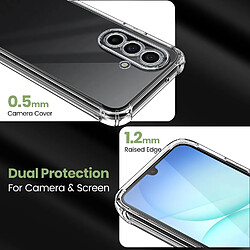 Avis Coque Pour Samsung Galaxy A17 Silicone Transparente Angles Renforces + 2 Verres Trempes Little Boutik©