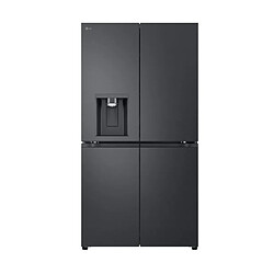 Réfrigérateur américain 91cm 645l total no-frost noir acier - GMF960EV4E - LG