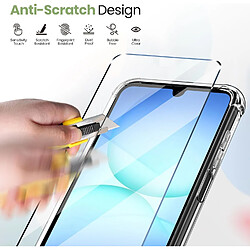 Acheter Coque Pour Samsung Galaxy A17 Silicone Transparente Angles Renforces + 2 Verres Trempes Little Boutik©