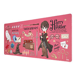Harry Potter Tapis de Souris XXL Gamer Antidérapant motif Expecto Patronum Rose