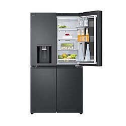 Acheter Réfrigérateur américain 91cm 646l total no-frost noir acier - GMK960EV2E - LG
