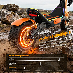 TOFUN Trottinette électrique pour adultes, Vitesse max 70 km/h, Autonomie max 85 km, Pneus Tout-terrain Gonflables 12 Pouces, Charge max 150 kg, Moteurs Doubles 1500W x2, Frein E-ABS et Double Disque, Pliable