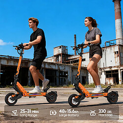 Avis Trottinette électrique pour adultes TOFUN TF3pro 1200W moteur rapide tout-terrain scooter électrique à hauteur réglable poussant à une vitesse maximale de 50 km/h et une autonomie maximale de 50 km