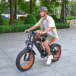 Avis Vélo électrique - VIPCOO VM6 - Moteur 750W - Batterie 48V 18.2Ah amovible - Autonomie 80km - Shimano 7-speed