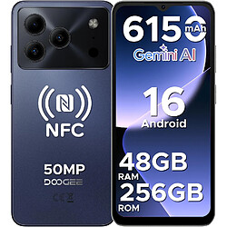 DOOGEE Note 56 Plus Smartphone - Android 16 Gemini AI Telephone Portable, 48GB+256GB, 6150mAh Batterie Silicium-Carbone, 50MP, 8.45mm