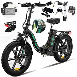 Vélo Électrique pliable - KOOLUX BK6S - Moteur 1000W - Vitesse maximale 32km/h - Batterie 48V13AH - Autonomie 90KM Commuter Femmes