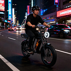 Vélo Électrique URLIFE T2 - Autonomie 100km - Moteur 750W - Batterie 48V 15.6Ah - Vitesse 45 km/h - 20*4.0 VTT pas cher