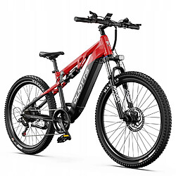 VTT Électrique DUOTTS E29 - Moteur 720W - Batterie 48V 13.5Ah Amovible - Autonomie 90km - Vitesse 40km/h - Suspension Hydraulique