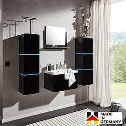 Home Deluxe Meuble de salle de bains WANGEROOGE noir XL