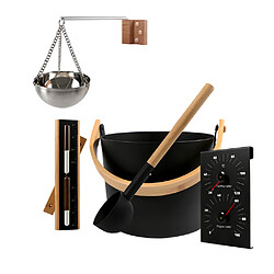 Home Deluxe Accessoires pour sauna LUVIA Noir