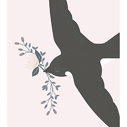 Affiche l'hirondelle 30x40 cm, Lilipinso