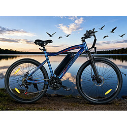 Vélo Électrique - Samebike SY26-II - 36V 13Ah - Shimano 21 Vitesses -500W Puissance - Autonomie 90Km - 26" pas cher