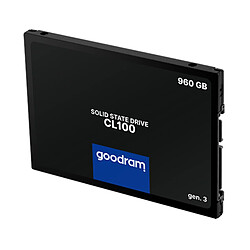 Disque SSD Goodram 960 Go 2,5" CL100 Gen.3 SATA III