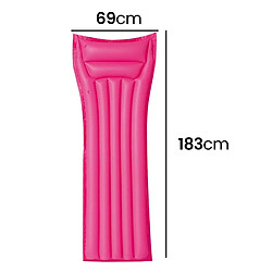 Acheter Bestway Matelas de Plage 183x69cm Gonflable avec Oreiller Confortable Rose