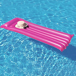Avis Bestway Matelas de Plage 183x69cm Gonflable avec Oreiller Confortable Rose