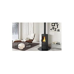 Acheter La Nordica Extraflame Poêle à bois fonte 6.6kw noir antracite - CANDYLEAN - NORDICA EXTRAFLAME