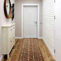 Avis RUGSX KESHAN tapis de couloir 7874 53555 oriental beige terre cuite - 100 cm 100x890 cm