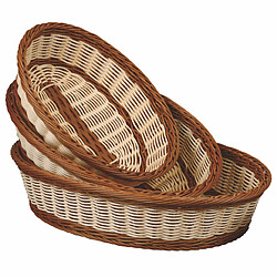 Corbeille à Pain Ovale Bicolore 30 x 23,5 cm - Pujadas