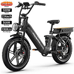 Vélo électrique ONESPORT OT08 Pro 20" 48V 36AH Batterie Freins à Double Disque