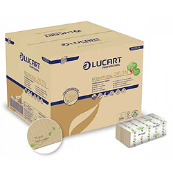 Serviettes intercalées et décorées 24x16cm - Lot de 2 colis de 6000 - Lucart Novatissue Sas