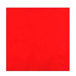 MANUFACTURE DE L EPHEMERE Serviette Rouge 30x39 cm Ecolabell - Lot de 2 Colis de 2400 - Manufacture De L'Ephemere