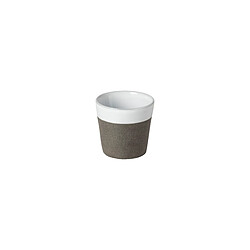Tasse Lungo Grespresso Nature Blanc-Ardoise 19,1 cl - Lot de 6 - Costa Nova