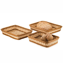 Corbeille à Pain Rectangulaire Bicolore L 37 à 46 cm - Pujadas