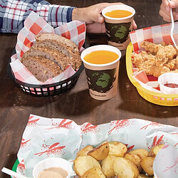 Acheter Panière Alimentaire Ovale Noire Polypropylène 275 mm - Lot de 6 - Olympia