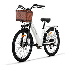 Vélo Électrique Cysum X-City - Moteur 48V250W - Batterie 48V10.4Ah - Autonomie 80km - SHIMANO 7 Vitesses - Unisexe