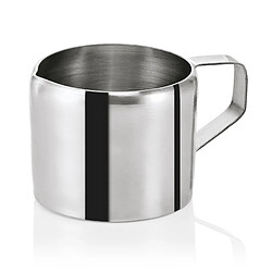 Pichet en Acier au nickel-chrome 0,05 L H 35 mm Ø 40 mm - Lot de 6 - Was Germany