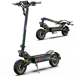 Trottinette Électrique Pliable OOTD T10 PRO - Double Moteur 2600W - Batterie Amovible 23.4Ah - 100 km Autonomie - 65 km/h - App