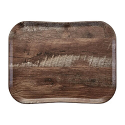 Plateau Aspect Naturel Bois 430 x 330 mm - Cambro