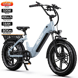 Vélo électrique ONESPORT OT08 500W Moteur Connectivité Avec application Bluetooth