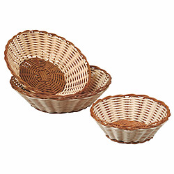 Corbeille à Pain Ronde en Polypropylène Ø 18,5 à 23 cm - Pujadas
