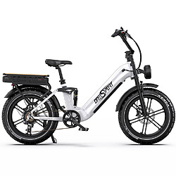 Avis Vélo électrique ONESPORT OT08 Pro 500W Moteur Suspension intégrale Blanc