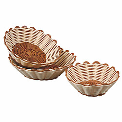 Corbeille à Pain Ronde Bicolore Ø 18,5 à 23 cm - Pujadas