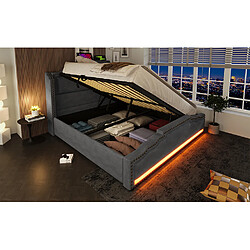 OKWISH Avec matelas et rangement - MDF - Avec Matelas