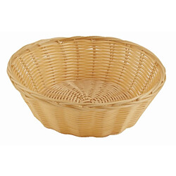 Olympia Corbeille ronde en osier poly - Boite de 6