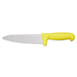 Couteau de cuisine Couteau de chef HACCP en Acier inoxydable/Plastique jaune - Was Germany