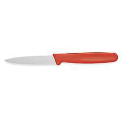 Couteau de cuisine Couteau d'office HACCP en Acier inoxydable/Plastique rouge - Was Germany