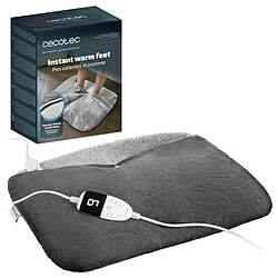 Chauffe-pieds Cecotec HeatConfort FootWarmer Deluxe 55 x 45 cm Gris Polyester