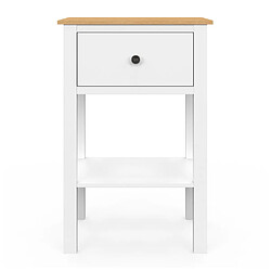 Avis Idmarket LOT 2 TABLES DE CHEVET ACHILLE
