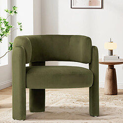 Smartue Fauteuil-Canapé design minimaliste — Sublimez votre intérieur moderne et tendance - Vert