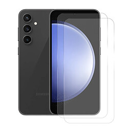 Lot de 2 verres trempé pour Samsung Galaxy S23 FE 5G SM-S711B 6.4" - Film de protection - Visiodirect - 