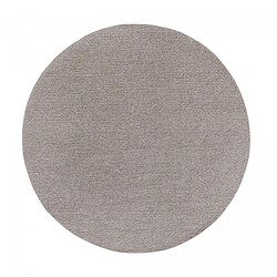 UnAmourDeTapis Tapis rond 200x200 cm Rond Laine Taupe FRANCOIS